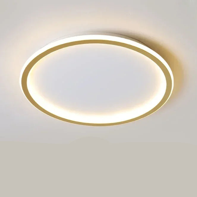 Moderne Runde LED-Deckenleuchte im Skandinavischen Stil für Wohnzimmer – Gleichmäßige Beleuchtung, 20-60 cm Durchmesser