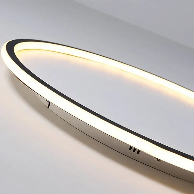 Moderne Runde LED-Deckenleuchte im Skandinavischen Stil für Wohnzimmer – Gleichmäßige Beleuchtung, 20-60 cm Durchmesser