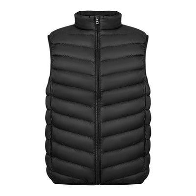 Damen Funktionssteppweste mit hohem Kragen und leichten Isolierung Heidi-Mode