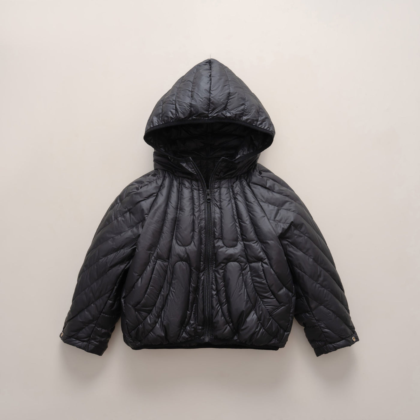 Damen gesteppte Jacke mit Kapuze und trendigem Design Heidi-Mode