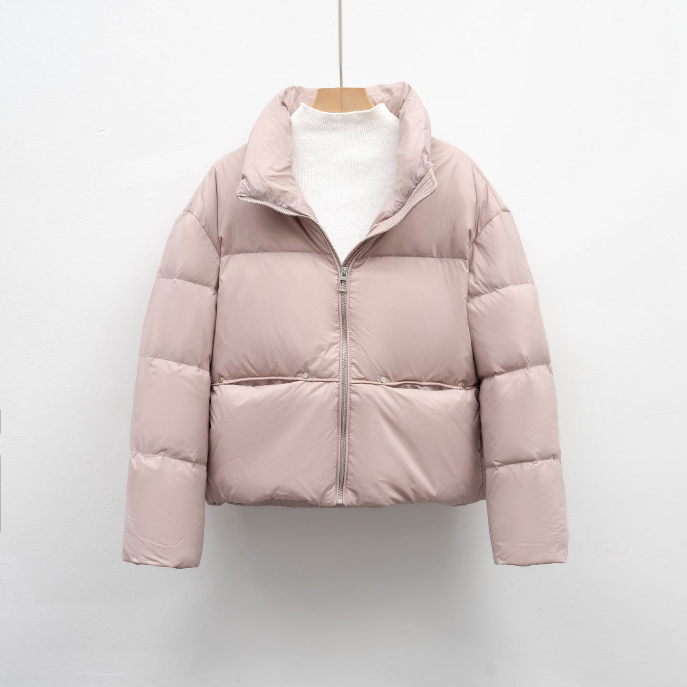 Damen hochwertige Steppjacke mit kurzem Schnitt Heidi-Mode