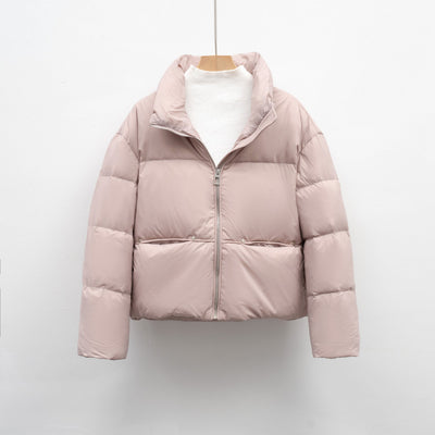 Damen hochwertige Steppjacke mit kurzem Schnitt Heidi-Mode