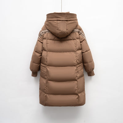 Damen Isolierter Wintermantel mit funktionalen Taschen und verstellbarer Kapuze Heidi-Mode