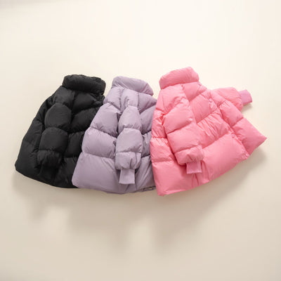 Damen Winterjacke mit hochgeschlossenem Kragen Heidi-Mode