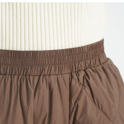 Damen gefütterte Freizeithose mit elastischem Bund und Taschen Heidi-Mode