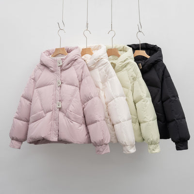 Damen Lässige Winterjacke mit voluminösem Design Heidi-Mode