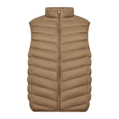 Damen Funktionssteppweste mit hohem Kragen und leichten Isolierung Heidi-Mode