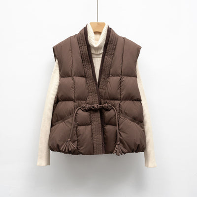 Damen Modische gesteppte Weste Heidi-Mode