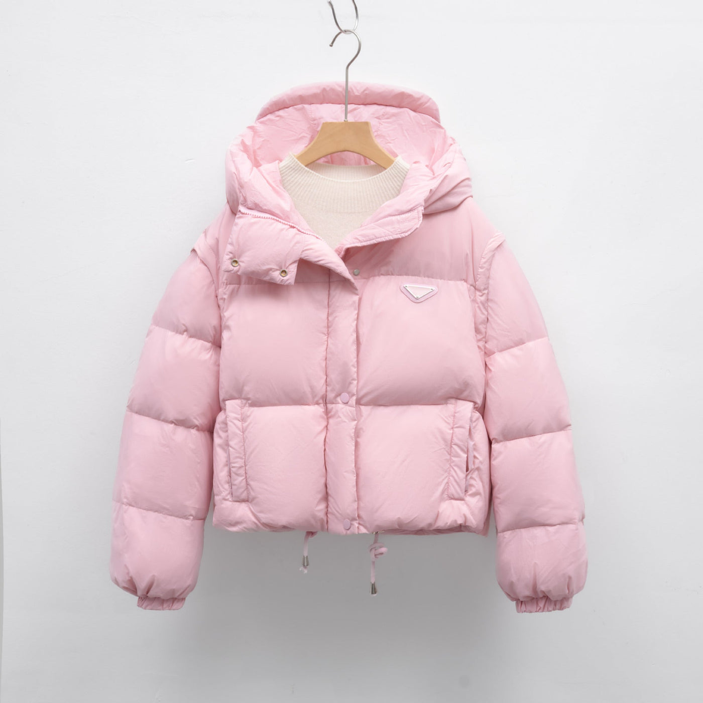 Damen Pufferjacke mit verstellbarem Bund und weichem Innenfutter Heidi-Mode