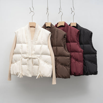 Damen Modische gesteppte Weste Heidi-Mode