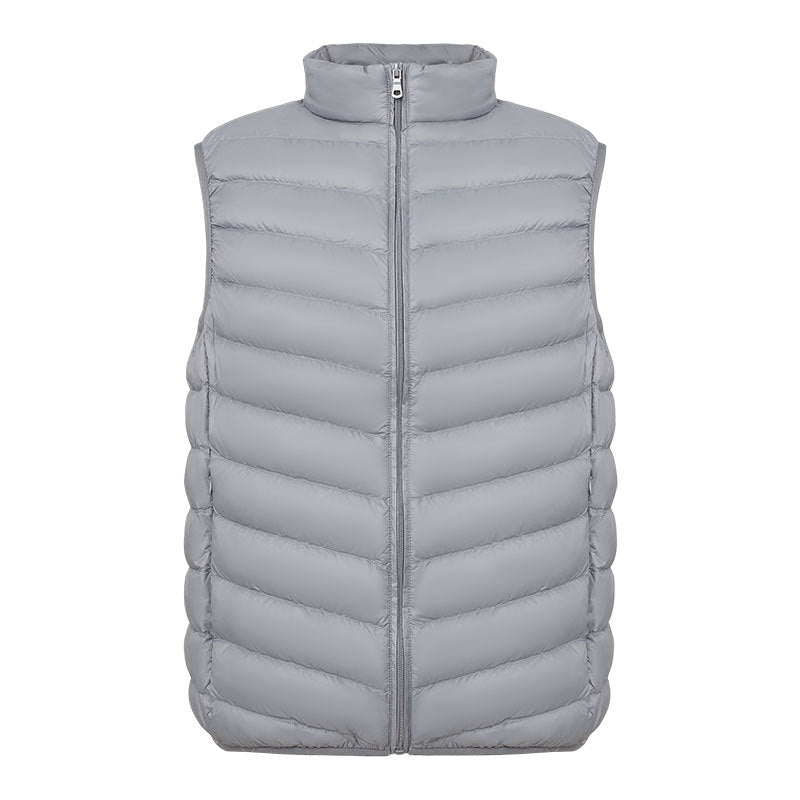 Damen Funktionssteppweste mit hohem Kragen und leichten Isolierung Heidi-Mode