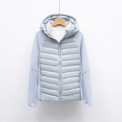 Damen vielseitige Hybridjacke mit Kapuze Heidi-Mode