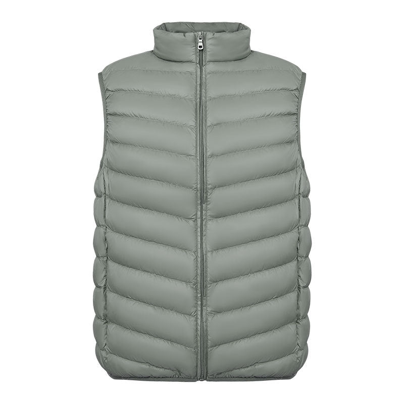 Damen Funktionssteppweste mit hohem Kragen und leichten Isolierung Heidi-Mode