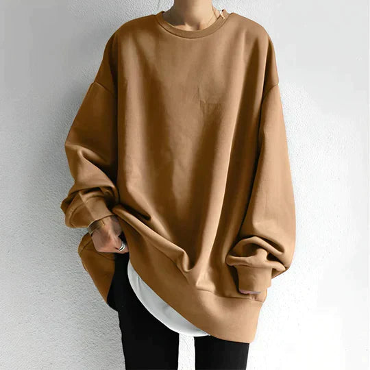 Lässiger Pullover in Übergröße