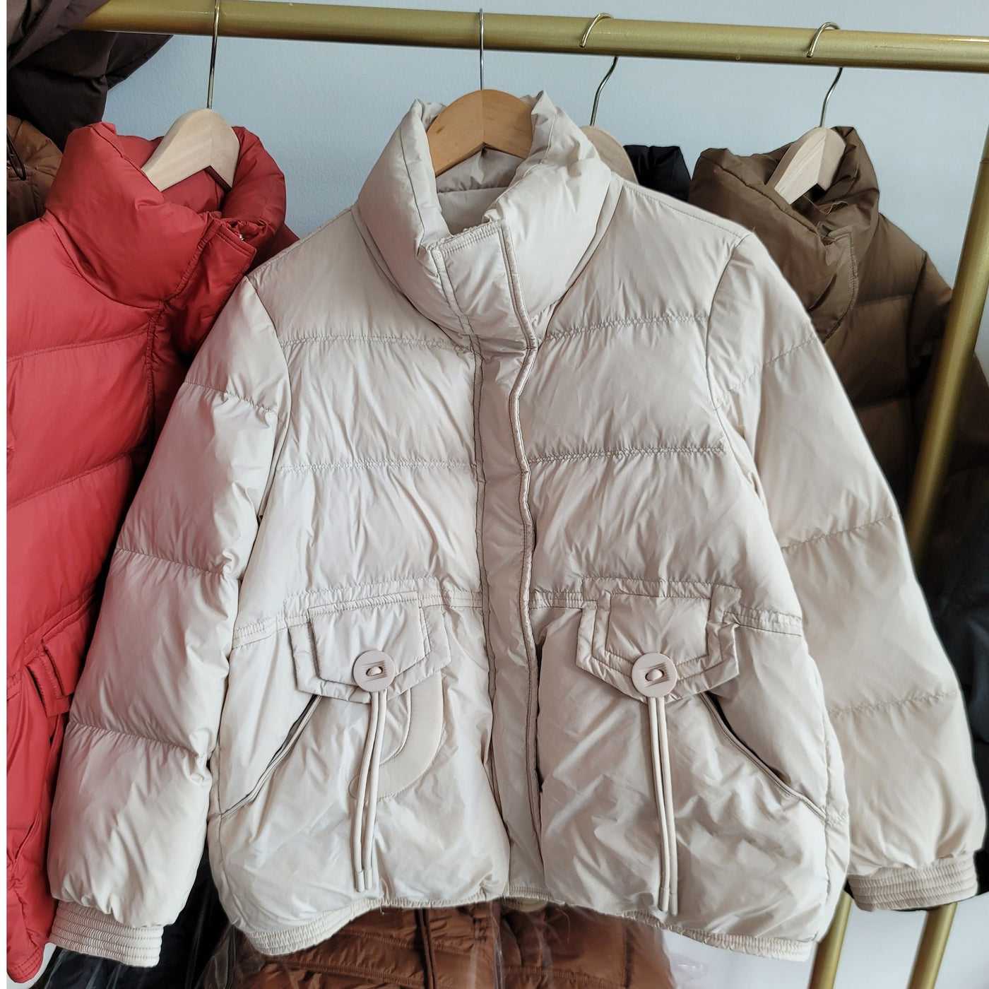 Damen Modische Steppjacke Heidi-Mode