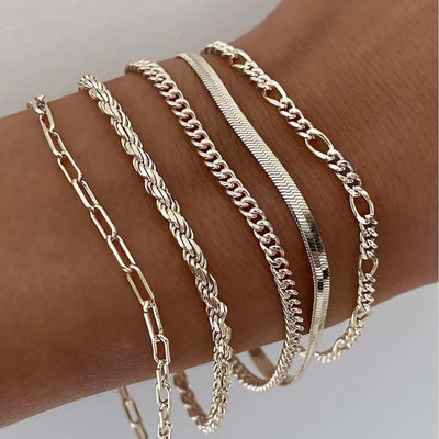 Ellis Renner Armband-Set | Gold