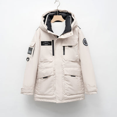 Damen Winterparka mit praktischen Taschen und verstellbarem Kapuzensystem Heidi-Mode