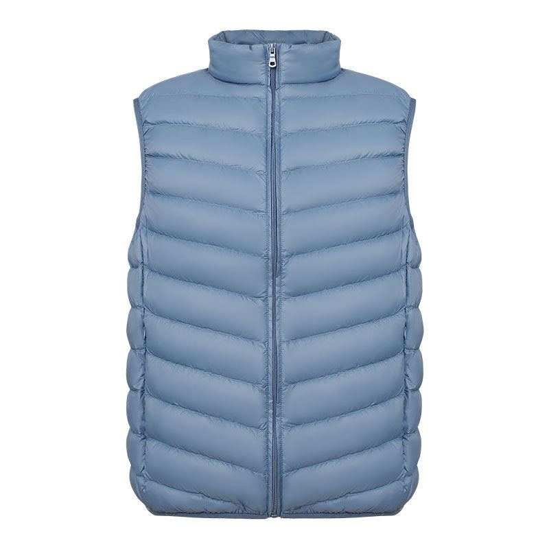 Damen Funktionssteppweste mit hohem Kragen und leichten Isolierung Heidi-Mode