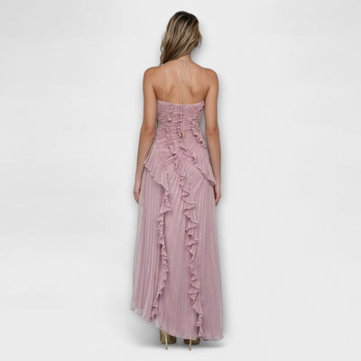 Elisia - Elegantes ärmelloses langes Kleid