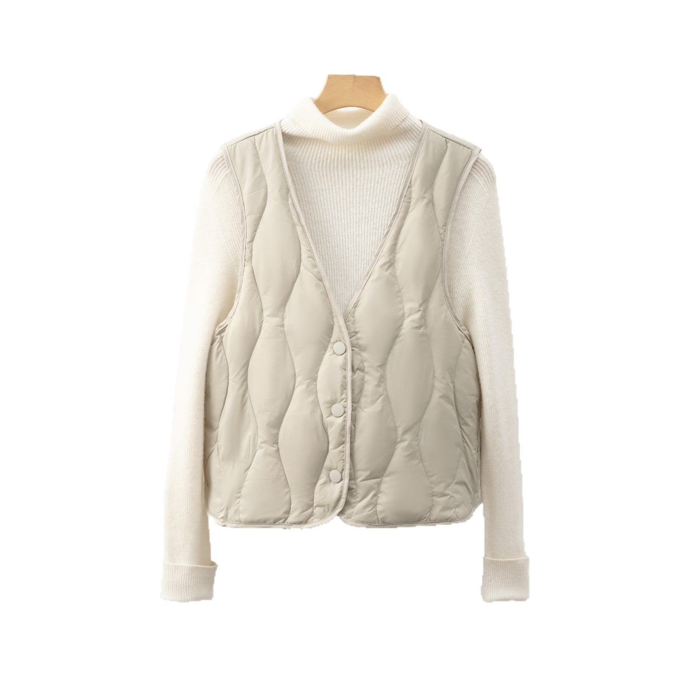 Damen gesteppte Weste mit praktischen Taschen und modernem Schnitt Heidi-Mode