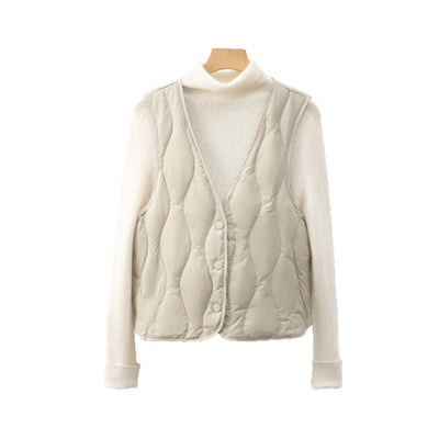 Damen gesteppte Weste mit praktischen Taschen und modernem Schnitt Heidi-Mode