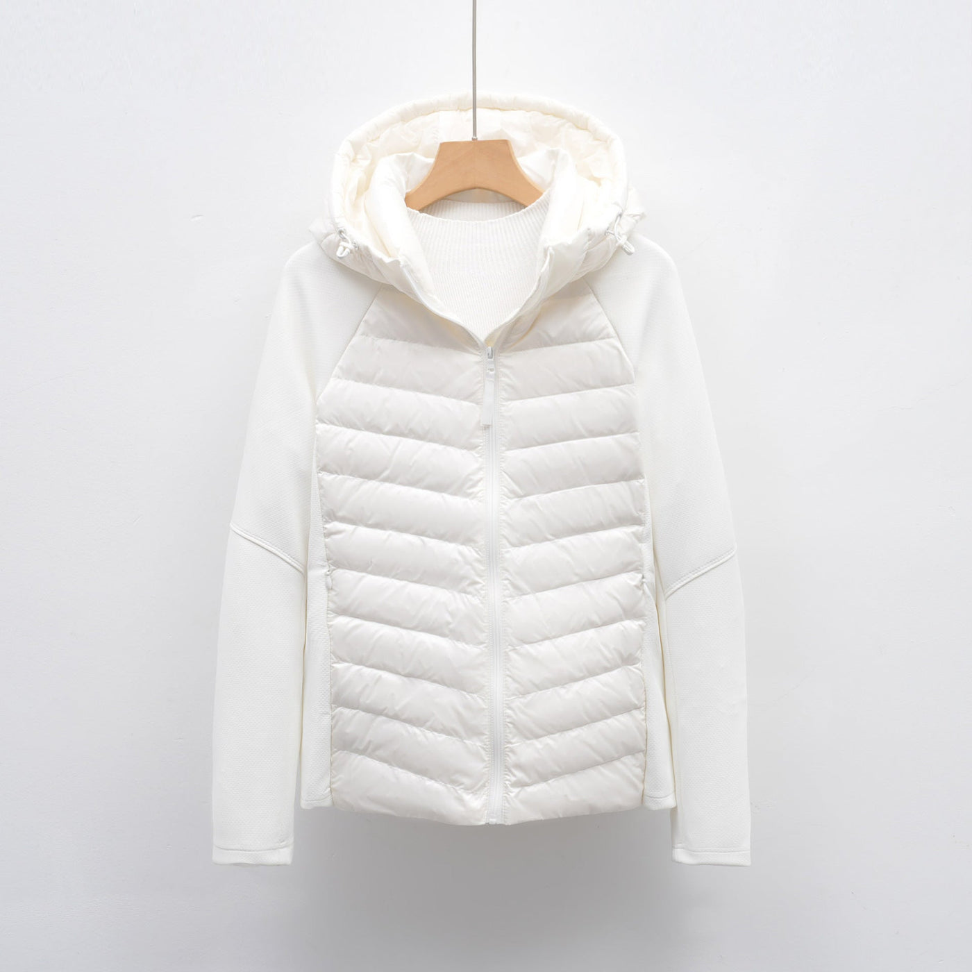 Damen vielseitige Hybridjacke mit Kapuze Heidi-Mode