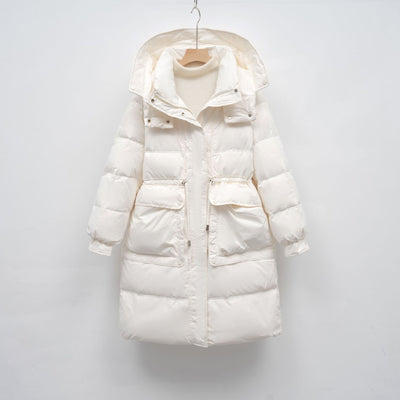 Damen isolierte Winterjacke mit verstellbarem Bund Heidi-Mode