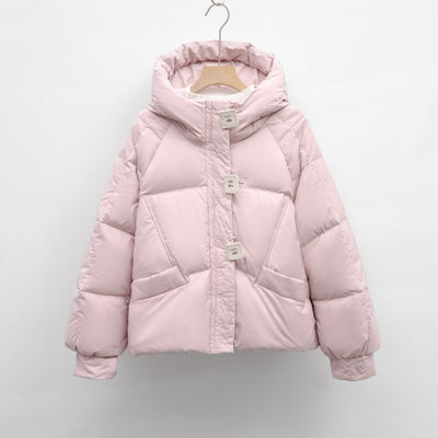 Damen Lässige Winterjacke mit voluminösem Design Heidi-Mode