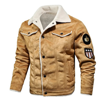 Andreas® | Warme und Vielseitige Lederjacke