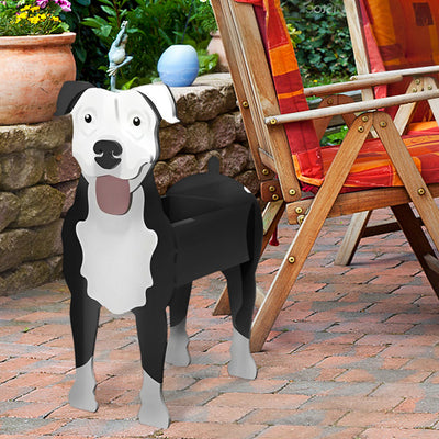 Pitbull Flower Pot