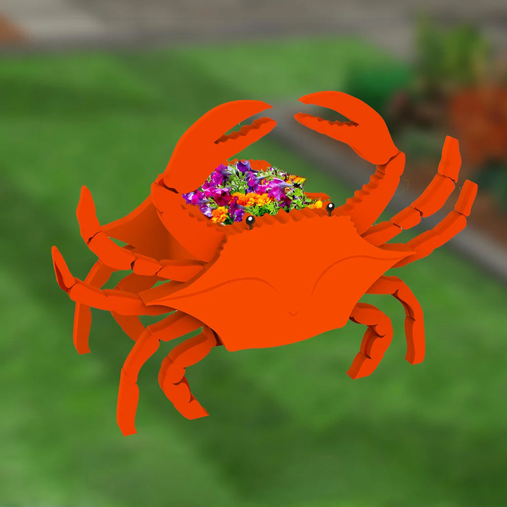 Krabbe Pflanzgefäß