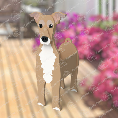 Grauhund Blumencontainer