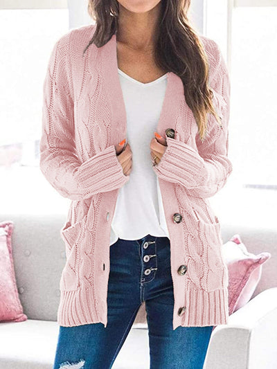 Lässiger Cardigan für Damen | Langarm