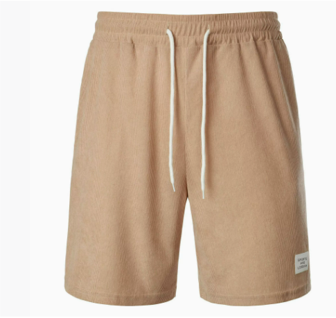 Herren Cordshorts Mit Kordelzug | Sommer