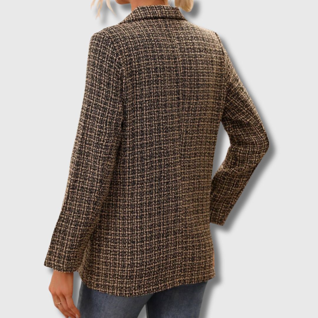 Sabine - Damen Chic Tweed Blazer Limited Edition