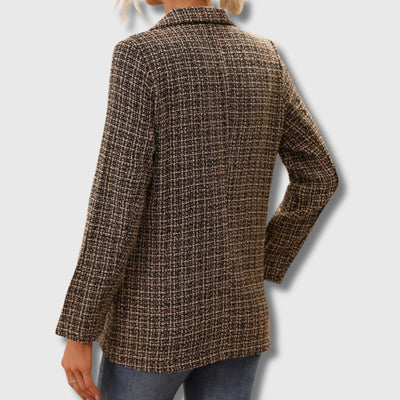 Sabine - Damen Chic Tweed Blazer Limited Edition