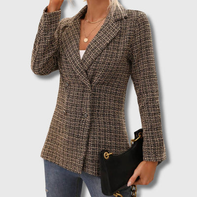 Sabine - Damen Chic Tweed Blazer Limited Edition