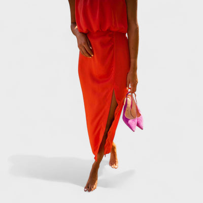 Danella – Stilvolles Armelloses Midikleid