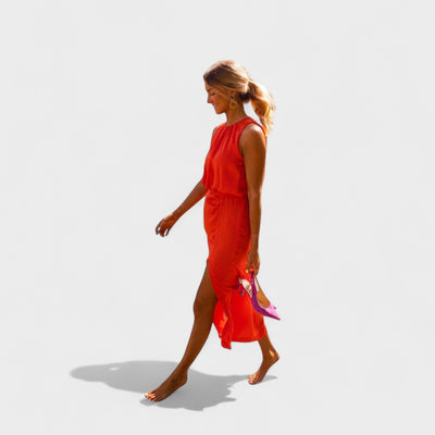 Danella – Stilvolles Armelloses Midikleid