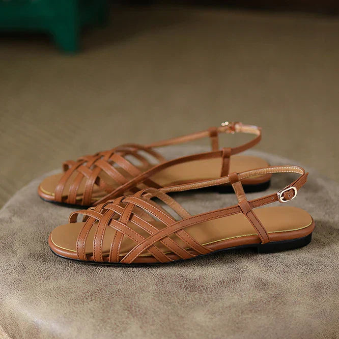 Scarlett | Klaire Flache Sandalen