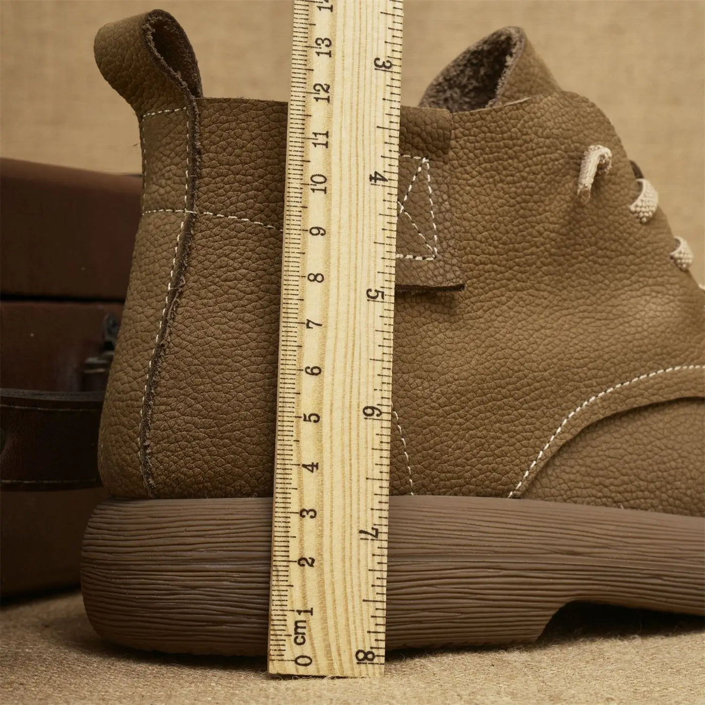 Kellington | Herren Vintage Kurzstiefel mit weicher Sohle und Schnürung