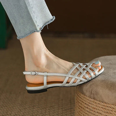 Scarlett | Klaire Flache Sandalen