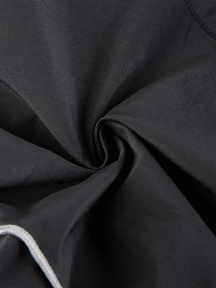 Sahari – Baggy Hose mit Low Waist und weitem Bein