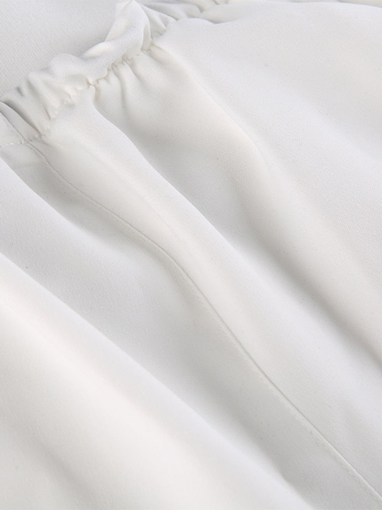 Sahari – Baggy Hose mit Low Waist und weitem Bein