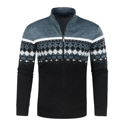 Luke | Zip-Up Vintage Cardigan