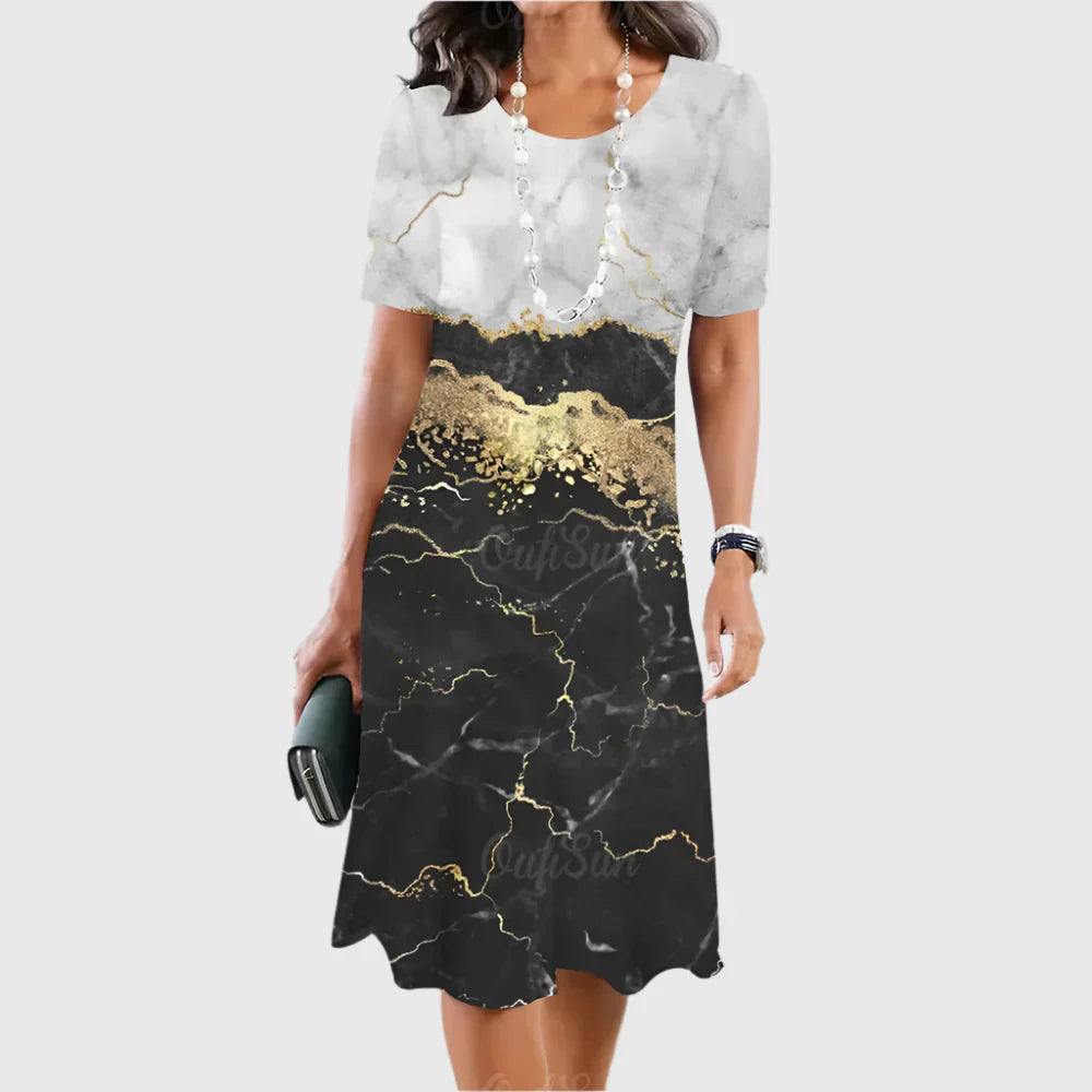 Eleonora | Kleid mit Kaschier-Effekt