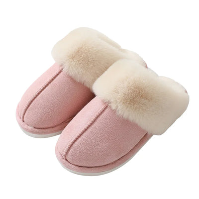 Kristin | Damen Plush Indoor Mules Hausschuhe mit weichem Futter & kuscheligem Komfort