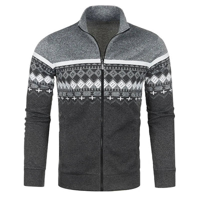 Luke | Zip-Up Vintage Cardigan