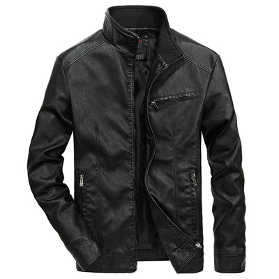 Detlef® | Lässige Lederjacke