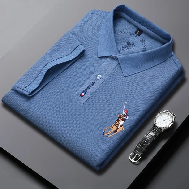 ROSSI ROMA | Luxus-Poloshirt mit Logo